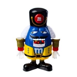 M&M blue‎ nutcracker dispenser